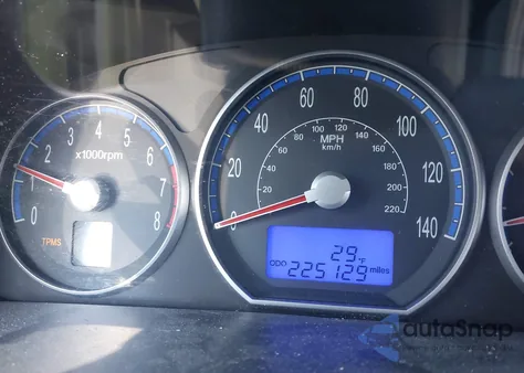 2008 Hyundai Santa Fe Gls из США, поврежденный, VIN 5NMSG13D78H140440